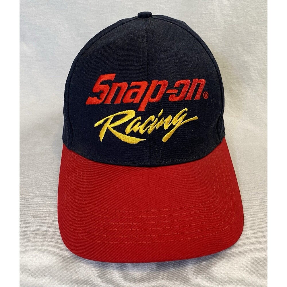 Official Snap-On Tools Brand Racing Embroidered Logo Snapback Hat Cap